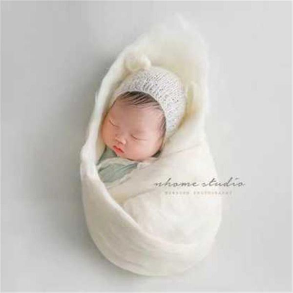 

новорожденного пеленание sack фотография реквизит младенец шерсть войлочной одеяло заставка новорожденного сон sack фото реквизит, White