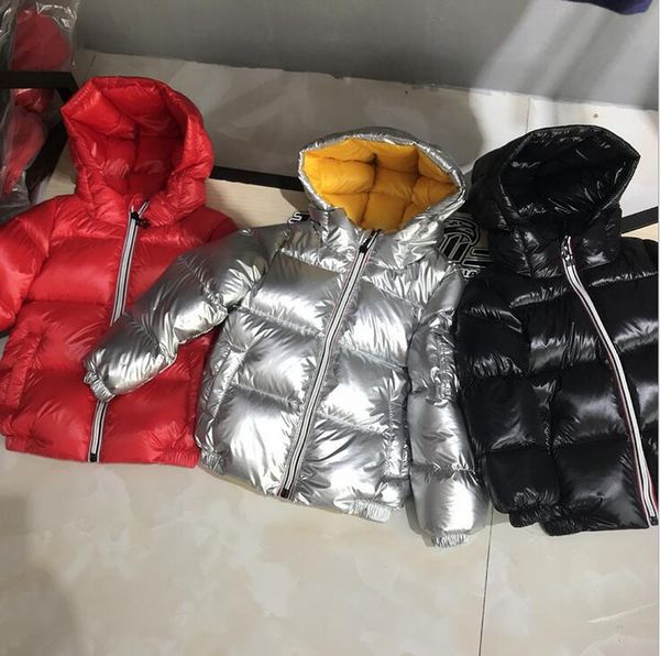 

autumn and winter latest children's models children's wear children's down jacket 2018 ultra light super warm 90% white duck, Blue;gray