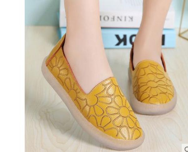 

women's shoes in spring and autumn flat bottom round head@865, Black