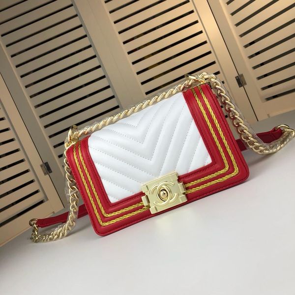 

2019 womens handbag bag new portable small square bag messenger chain bags crossbody bag strap single-shoulder bags size:20*12*7cm
