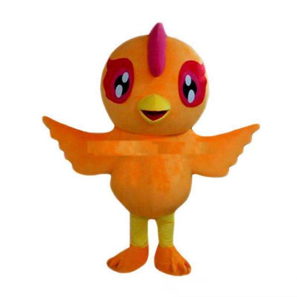 

2019 factory new bird mascot costumes cartoon character sz, Red;yellow