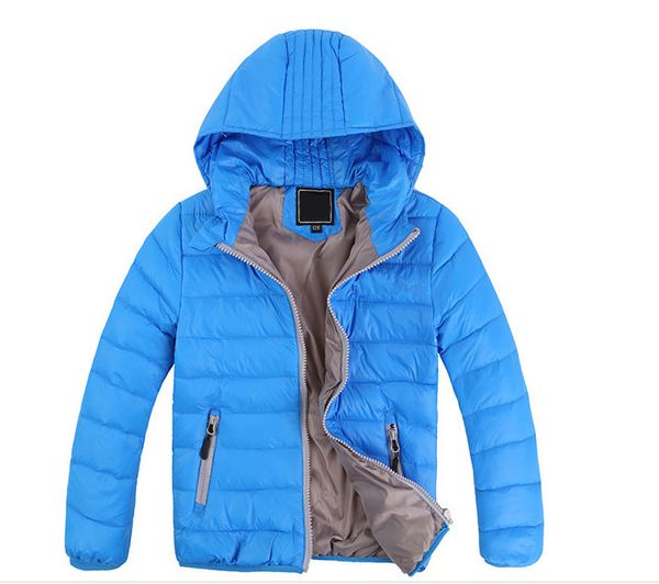 

Children 039 outerwear boy and girl winter warm hooded coat children clothe boy down jacket kid jacket 3 12 year, Blue;gray