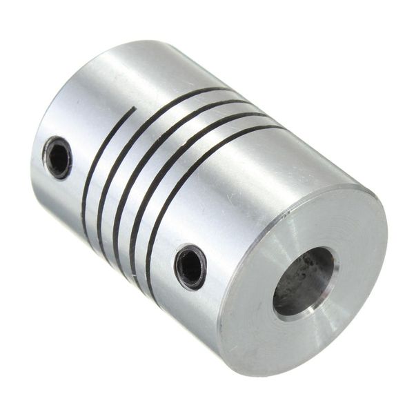 

flexible shaft coupling id3/4/5/6/6.35/8mm x od19mm x l25mm cnc stepper motor coupler connector new