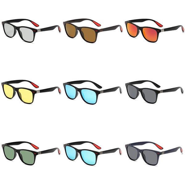 

kingseven новый дизайн алюминиевые магний солнцезащитные очки мужчины поляризованные площади вождение вс очки мужской очки аксессуары для му, White;black