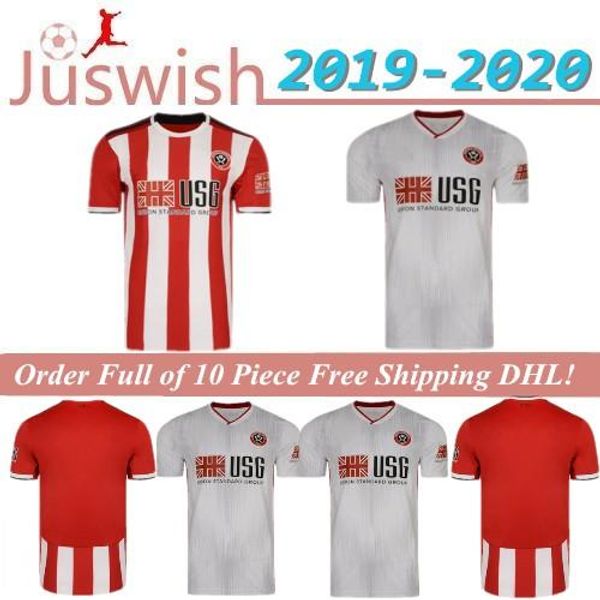 

19 20 new sheffield united soccer jerseys sharp clarke tercer verde fleck football jersey duffy an football shirts 2019 equipment, Black;yellow
