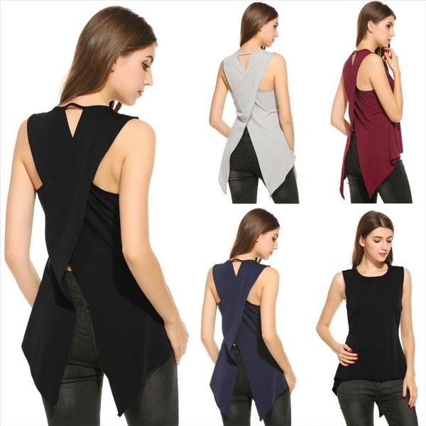 

price back split irregular t-shirt price back split irregular t-shirt, White