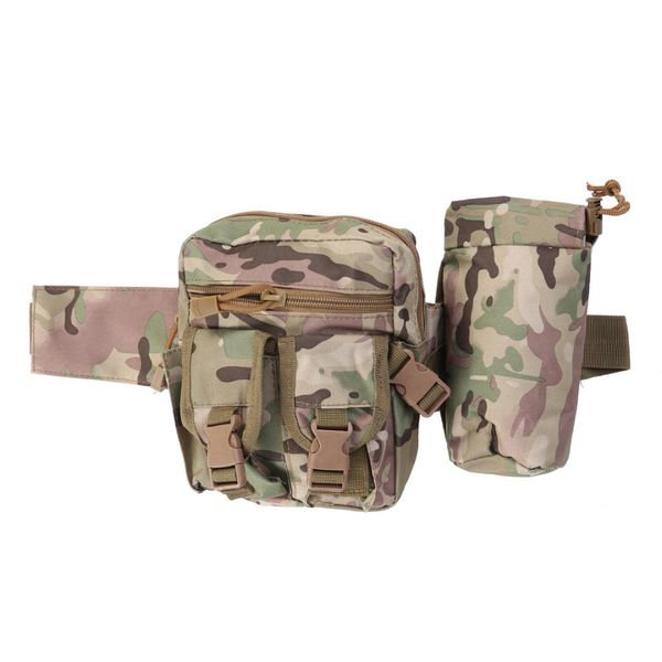 

1 pc waist bag removable tactical city jogging bags bottle bag water bottle pouch cycling jogging running