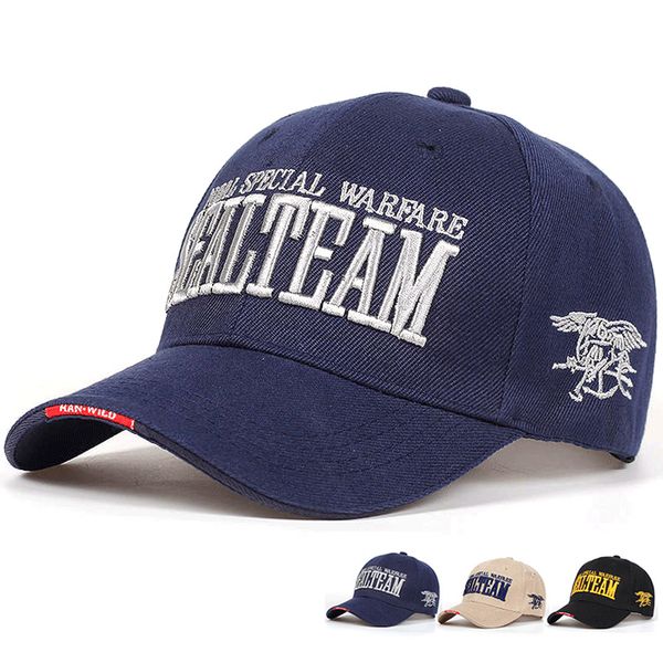 

2018 new arrivels us navy seal team tactical cap mens army baseball cap brand gorras adjustable bone snapback hat, Blue;gray