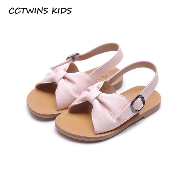 

cctwins kids shoes 2020 summer children fashion princess sandals baby girls brand soft shoes toddler pink flat beige sd055 t200411, Black;red
