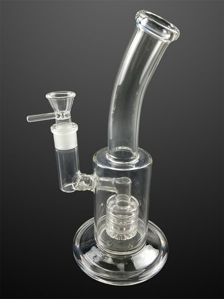 Big Matrix Perc Percolator Oil Rigs Bong in vetro Narghilè Tubi dell'acqua da 11,8 pollici Dab Rig 14mm Giunto femmina