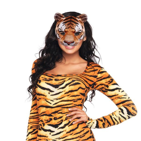 

cosplay costume carnival accessories tiger all face mask for unisex
