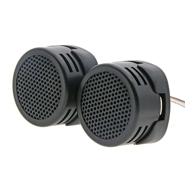 

zyhw 2 pcs black plastic dome car auto tweeter speakers