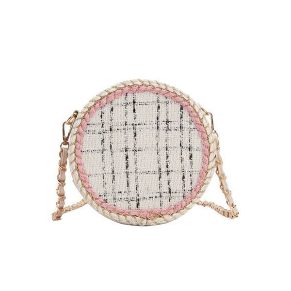 

ladies shoulder bag 2020 small round bag simple wild pu leather coin purse retro diagonal