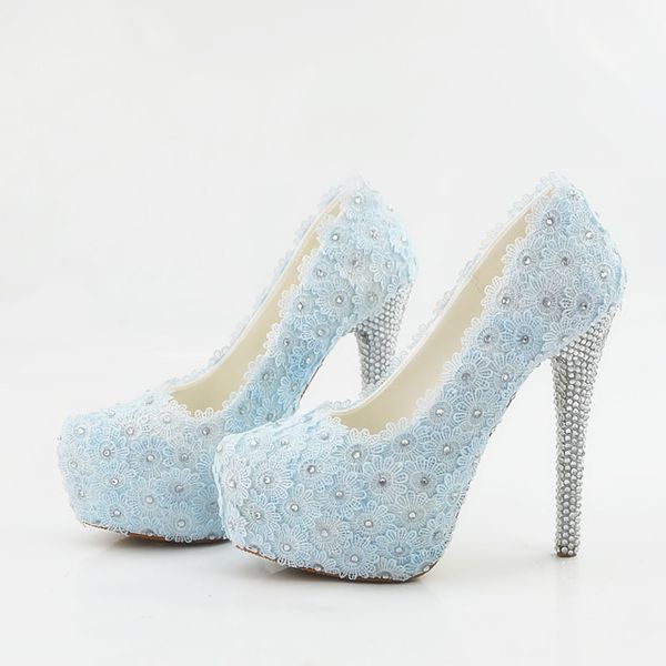 scarpe da sposa alte