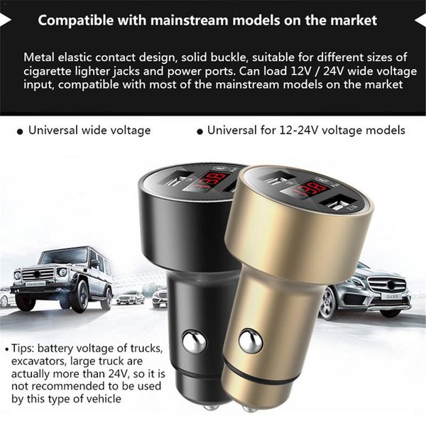 

bluetooth positioning smart searching car dual usb led display cigarette lighter charge 3.1a bluetooth car kit charger