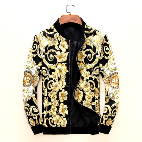 

autumn winter new luxury fashion long sleeved medusa women mens windbreaker versace jackets men casual jackets, Blue;gray