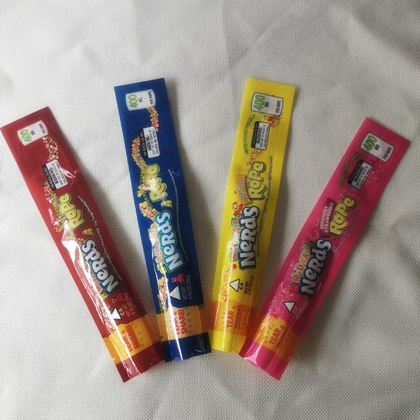 

nerds rope exotic candy bag three edge-sealing bag exotic mini deodorant polyester foil food package car packing