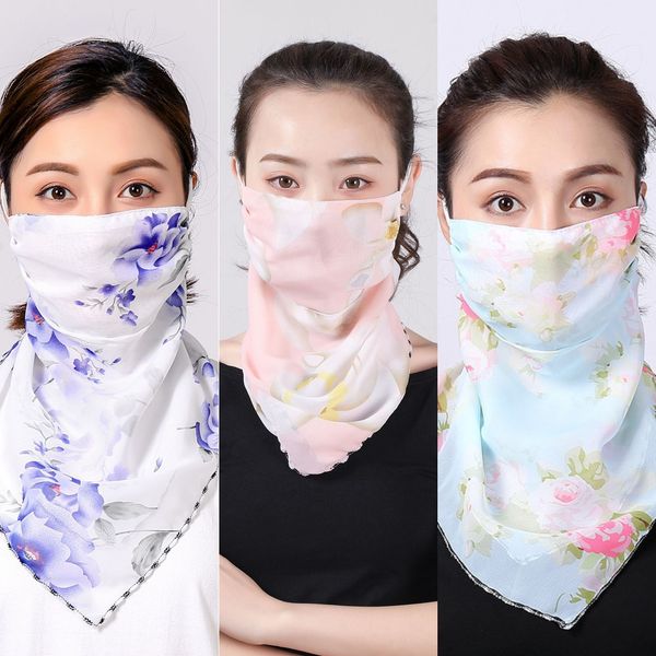 

dcezy 2020 face fashion scarf outdoor riding ski mask mask to protect the wind warm magic and dust hoods, Black