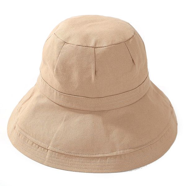 

женщины мягкого складного лето bucket hat casual travel зонт подарки открытых моды daily all-match wide бреет solid, Blue;gray