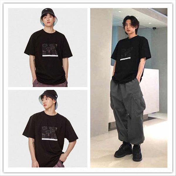 

20202 color cartoon t-shirt for and women 20202 color cartoon t-shirt for men and women, White