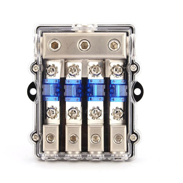 

car 1 in 4 ways out distribution block fuse holder for boat vehicles rv