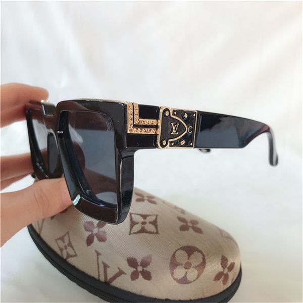

new luxurious sunglasses for men and women sunglasses driving beach holiday l̴v sun glasses lõuis vuittõn 215, Black