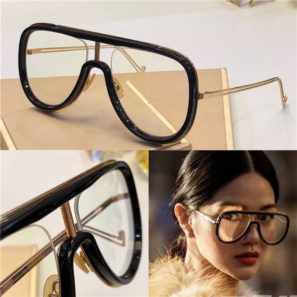 

новые модные дизайнерские солнцезащитные очки 0068 пилот большая рамка летние защитные защитные очки простой бестселлер стиль высокое качест, White;black