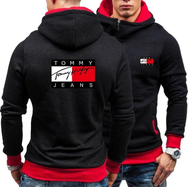

new women men hooded fleece fashion sweatshirts sweaters hoodies pullover hooded side zipper coat zgd20252