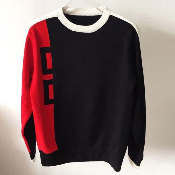 

mens stylist sweater casual round neck mens letter print sweater sweatshirt men women autumn pullover sweater size -xxl, White;black