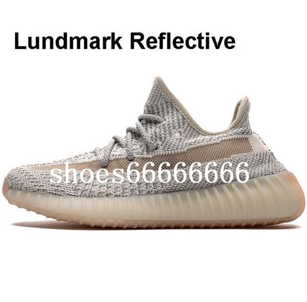 

флэш-предложения светоотражающих v2 обуви коллекция облако белого citrin kanye west тапок lundmark earth synth static black clay desert sage