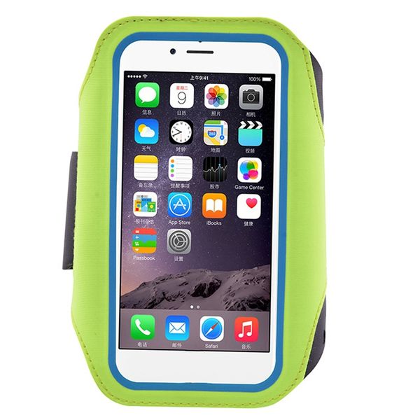 

new sale outdoor running bag sports phone arm bag lycra contact screen fingerprint unlocking breathable suitable 5.5inch mobile
