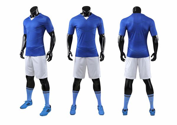 

2019 men training football sets with shorts uniforms reversible football jerseys for that home and away look kits sports b25-02, Black;red