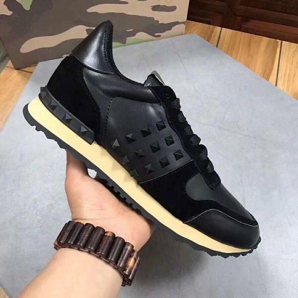 

luxury designer men casual shoes men casual shoe luxury designer sneakers fashion sneakers casual leather shoes xg18056303, Black