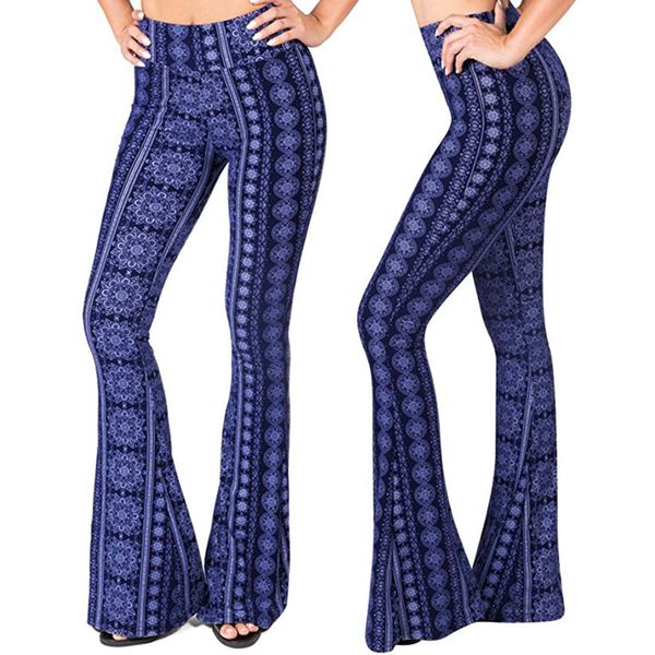 

2019 casual women pants print high waisted broad legged ladies tight and elastic summer trousers female pants mujer 5.14, Black;white