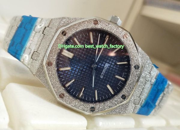 

items fashion 41mm offshore 15400 15410 15410bc.gg.1224bc.01 asia transparent mechanical automatic mens watch watches, Slivery;brown