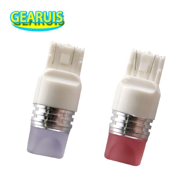 

100pcs w21w t20 7443 580 7440 t25 3156 3157 p27w 3d 9 smd 2835 led white red yellow turn signal light backup reverse lamp 12v