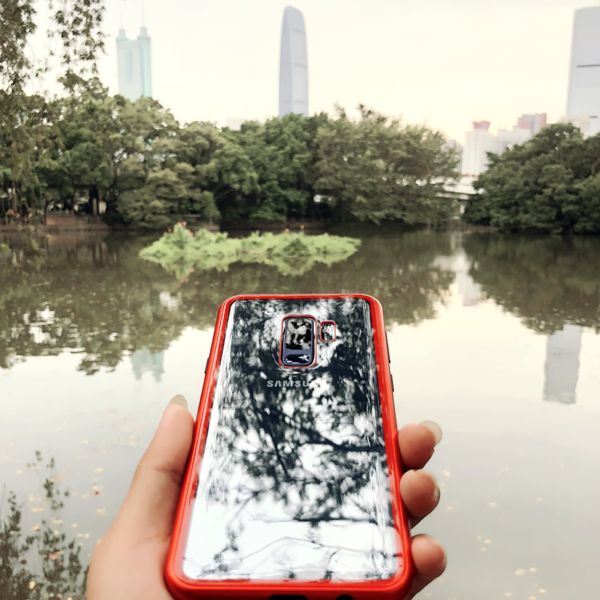 

magnetic adsorption for samsung s9 magnetic case tempered glass case designer phone case 360 protection back panel for goophone note 9