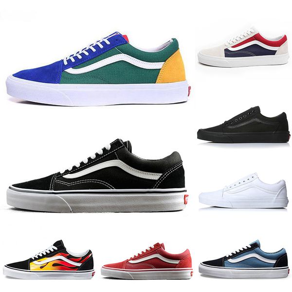 vans old skool hombre azul