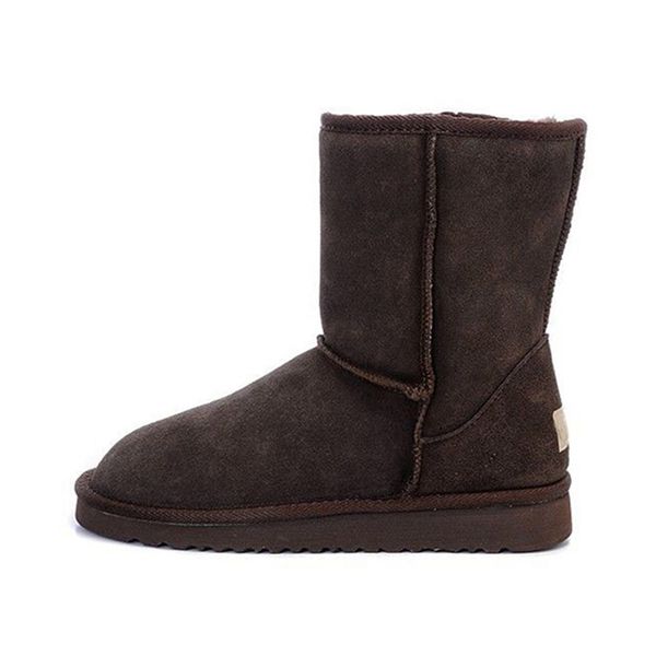 

women boots platform booties australian chestnut grey black ankle knee ankle luxury designer woman winter snow fur platform boot 013