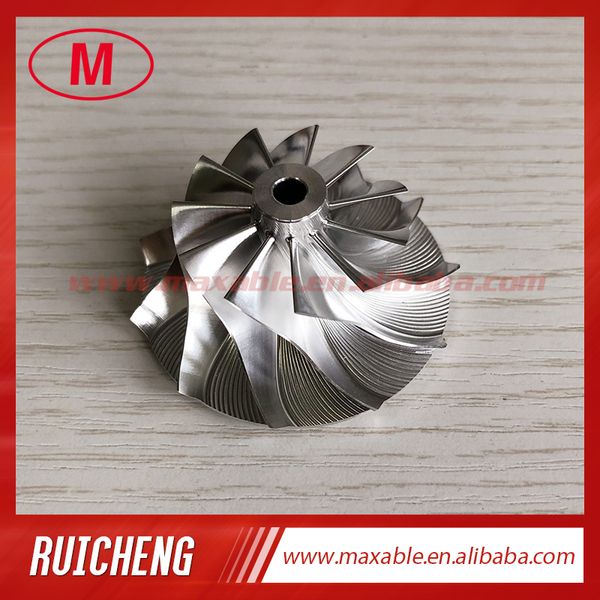 

k04 34.53/50.96mm 11+0 blades 5304-123-2032 turbo billet/milling/aluminum 2618 compressor wheel for 5303-970-0048 53039700048