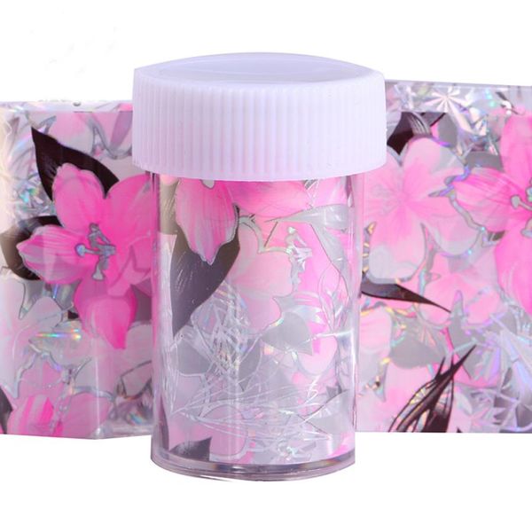 

design nail art foil stickers transfer decal tips manicure l118, Black