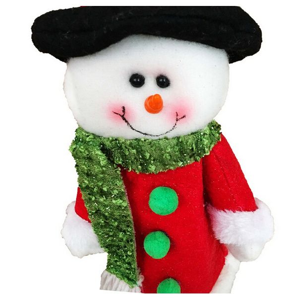 

christmas party decoration snowman sock covers santa wine bottle cover