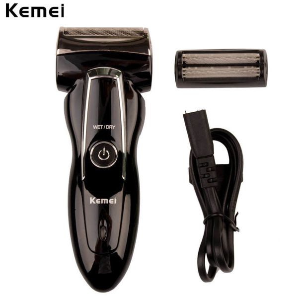 

dual-blade reciprocating electric shaver rechargeable shaving machine strong power mustache razor sideburns trimmer face care 0