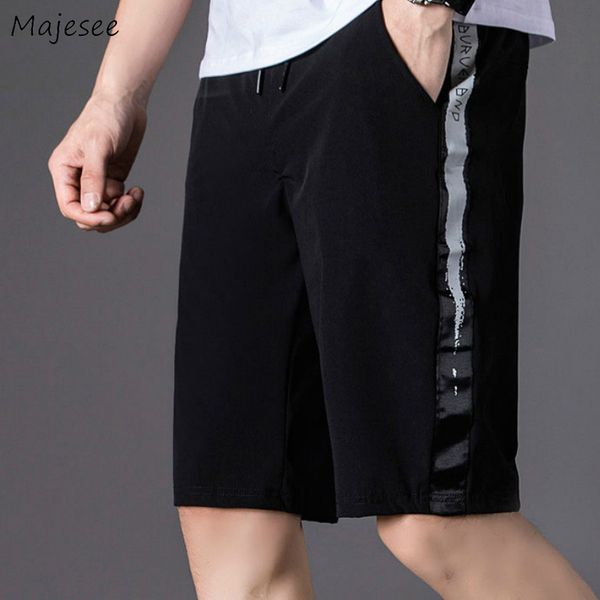 

board shorts men quality lace up pockets quick-dry plus size 4xl knee length casual fashion chic comfortable loose teens, White;black