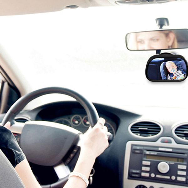 

2019 car rearview mirror safety back seat mirror adjustable baby facing view rear ward child infant monitor