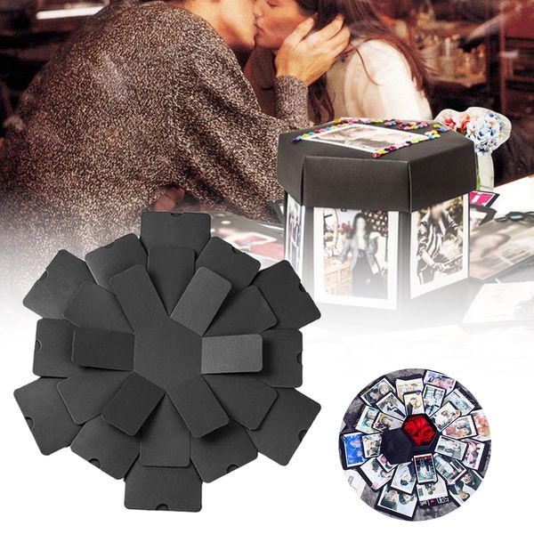 

hexagon explosion box diy gift box surprise love scrapbook p for valentine wedding anniversary birthday gift