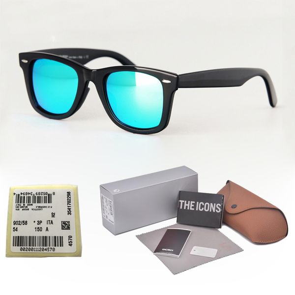 

Wholesale - Top Quality Polarized Sunglasses men women Brand Designer plank frame Metal hinge polaroid lens Retro Eyewear with box and label