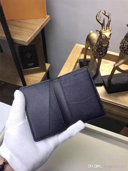 

authentic red black epi bifold slender wallet purse burse notecase bag men women with original box 2018 popular with dust bag