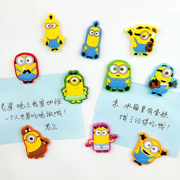 

cute silicone cartoon anime fridge magnets whiteboard sticker refrigerator magnets kids toy gift home decoration wholesale -32