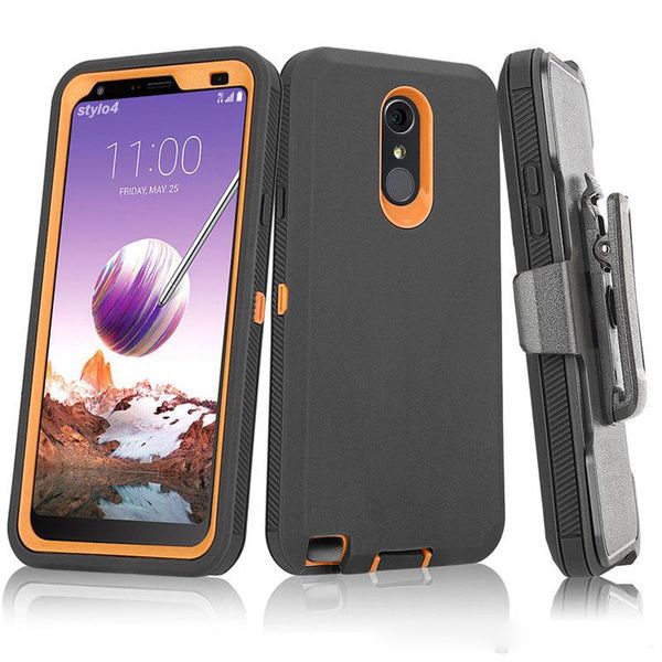 

for lg stylo 5 4 k40 aristo 2 k30 k20 defender case robot heavy duty holster belt clip touch case for motorola g7 power moto g6 play